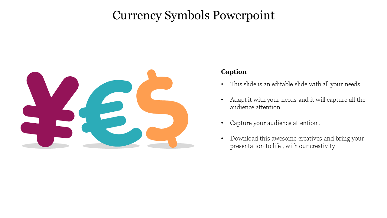 Currency Symbols PowerPoint